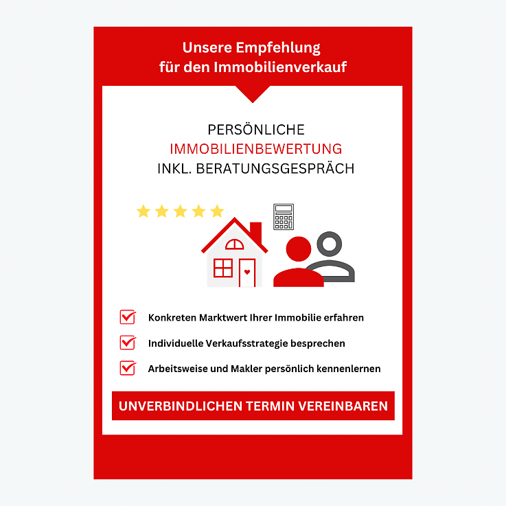 Immobilienwertermittlung, Immobilie bewerten, Marktwert Haus